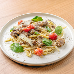 【オイルベース】ナポリ風ジェノベーゼのリングイネ