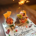 料理メニュー写真&nbsp;記憶に残るサプライズメッセージプレート♪ご希望の方は事前のご予約を