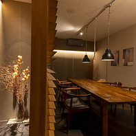 8名様まで可能な個室完備！家族の食事から各種宴会まで