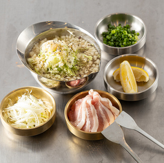 ネギ塩カルビもんじゃ