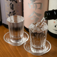 店主厳選の焼酎やクラフトジン