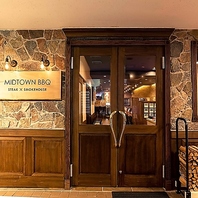 おしゃれな雰囲気の中で