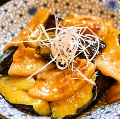 茄子味噌炒め