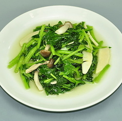 青菜炒め/豚肉と干豆腐細切り炒め(塩又は醤油味)