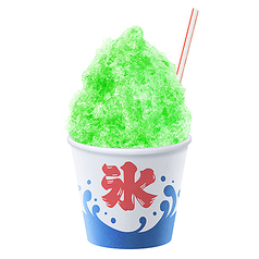 かき氷 メロン