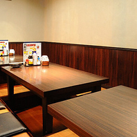 2人から利用可能完全個室ございます！