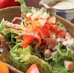 itAPAn’sシーザーサラダ 温玉添え