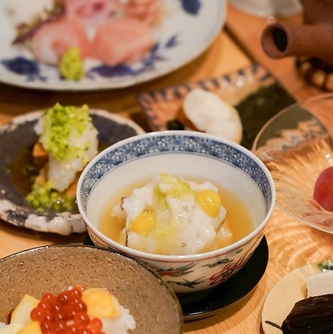 宮崎産食材と旬の素材を活かした京料理ベースの和食を堪能できる隠れ家的な上質空間◎