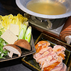 鶏しゃぶ鍋 (一人前)