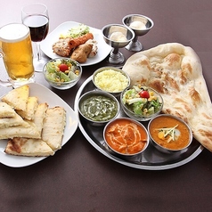 インドカレー シータのコース写真