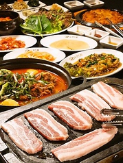 韓国料理 親庭 チンジョンのコース写真