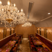 宴会や二次会も大歓迎！貸切にも対応可能な広々空間