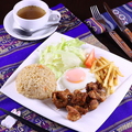 料理メニュー写真&nbsp;【ランチメニュー】アンデス風鶏の唐揚げセット　