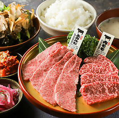 神戸牛カルビ&神戸牛ロース御膳