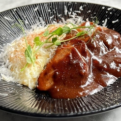 牛タン煮込みときのこのリゾット