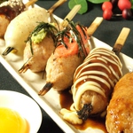 【我楽多家　がらくたや　国分寺本店】定番串から変わりダネまで◎つくねの種類も多数ご用意してます