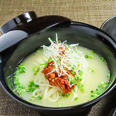 名物 白湯冷麺