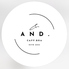 cafe bar AND カフェバーアンドのロゴ