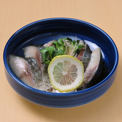 炙り〆サバ三杯酢