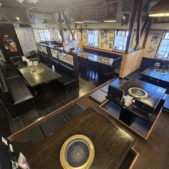 最大40名様まで収容可能。30名様以上からから貸し切りについてもお問い合わせください。