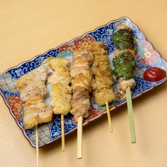 焼鳥5種盛り合わせ