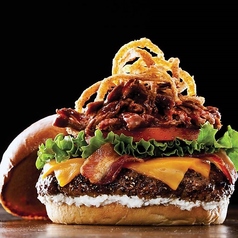 カウボーイ トリプルミートバーガー