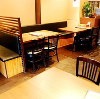 広々店内で40人の宴会可能！ゆったりくつろげます