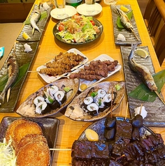 炭火劇場 原始焼き 一郎 横浜ドリームランドのコース写真