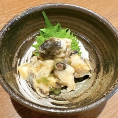 つぶ貝のわさび和え
