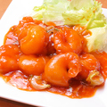 料理メニュー写真&nbsp;【おすすめ！】芝海老のチリソース炒め