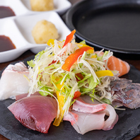 【こだわりの一品☆《海鮮焼きしゃぶ》がオススメ！】