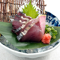 戻り鰹叩き