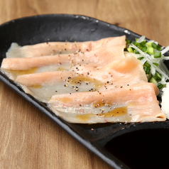 すだちポン酢で食べるミノしゃぶ
