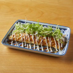 九条ネギ海鮮とんぺい焼き
