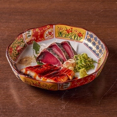 藁焼き鰻と鰹のタタキ(高知)