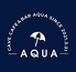 cafe & bar Aqua カフェアンドバー アクアのロゴ