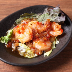 手作りエビチリ