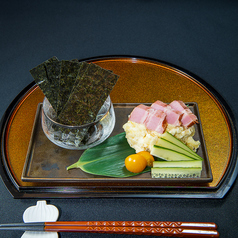 有明海産焼きのりとポテトサラダ