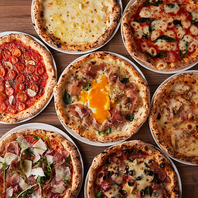 最優秀賞受賞の薪窯ピッツァを堪能