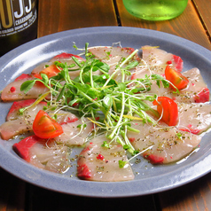 本日のお魚カルパッチョ