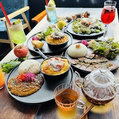 全て自家製のワンプレートランチ！