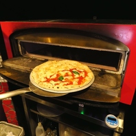 【本格的なピザをご提供】