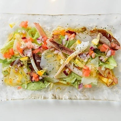 アオリイカのカルパッチョ