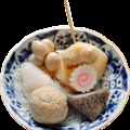 料理メニュー写真&nbsp;おでん5種盛り