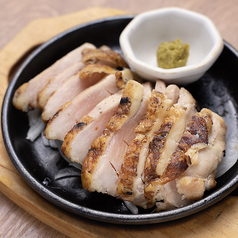 【大摩桜】鶏もも肉のタタキ～柚子胡椒とポン酢～