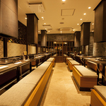 40名様から半貸切出来る広々スペースです！ご宴会に各スペースをお使いください！