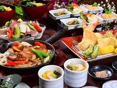 天ぷら スキレット 吉福 きちふくのコース写真