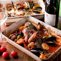 【柏駅5分の好立地】旬の鮮魚を使ったアクアパッツァ