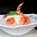 料理メニュー写真&nbsp;タラバかに霜降り造り