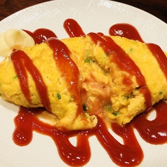 オムレツ（かねふくめんたい入り）